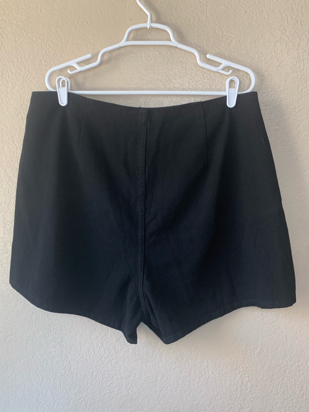 CIDER Buckle Detail Black Denim Office Siren Y2K Skort Size 1X NWT - Picture 8 of 10
